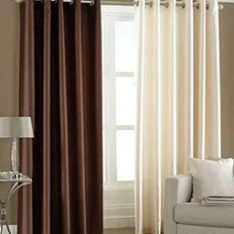 cordweave 274 cm (9 ft) Long Door Polyester Semi Transparent Curtain Single Curtain-picture-31
