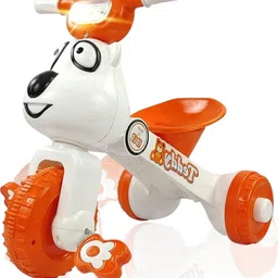 odelee Teddy Baby Musical Pedal Tricycle With Front Light For Boys & Girls 1To3Years-picture-21