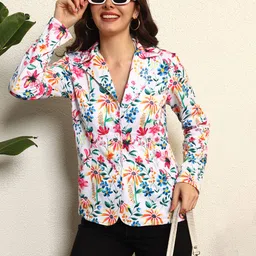 tandul fleece Printed Coat For Women image 5