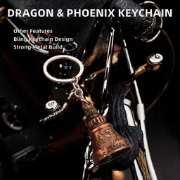 tusmad Metal Guardian Bell for Bike Keychain Bell image 4