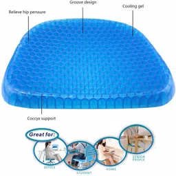 fulkiza Egg Sitter Seat Cushion with Non Slip Cover Knee, Calf & Thigh Support Back / Lumbar Support image 3