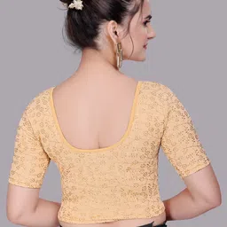 priyanka traders Round Neck Women Blouse image 2