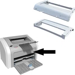 Haedlink HP 1018/1020/1020 PLUS Front Cover Use for LaserJet 1020 Black White Ink Toner image 2