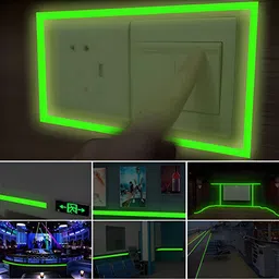 bellveen Luminious Adhesive Tape Dispenser Glow in Dark Anti Slip Tape (Manual)-picture-25