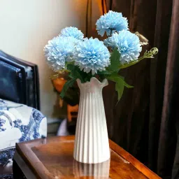 Blue Polyester Artificial Flower by Art Street image 1