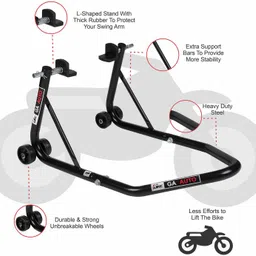 ga auto accessories GA-REGBLK-01 Bike Storage Stand image 2