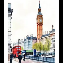 mmory Elegant Wall Art Digital Reprint 18 inch x 12 inch Painting-picture-15