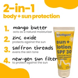 tuco Sunscreen - SPF 30 PA++++ Intelligent Sunscreen + Body Lotion with SPF30 image 2