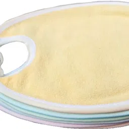 brandonn Baby Cotton Terry Bibs Cum Apron Set of 6 Pcs image 2