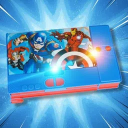 emrika Super Hero Action Pencil Box Geometry Box image 2