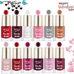 verge Colour Show Ultra Shine Nail Lacquer (Super Stay & Chip Resistant) Pack of 12 CS12_05-picture-11