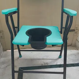 cutfine Hospital use Commode Chair Indian Toilet Seat For Elderly Disabled Commode Shower Chair image 4