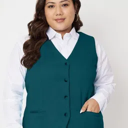 brinns Solid Women Waistcoat-picture-29
