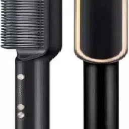 SYMFLOW Hair Brush Curling Anti-perm Straight Hair Comb Hair Iron Hair Styler Tool S143 Professional HQT 909b Hair Straightener comb Styler 5 Temperature Control S143 Hair Straightener Brush-picture-25