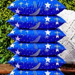 rolling animal Microfibre Sleeping Pillow Pack of 6 Solid LUXARY-picture-13