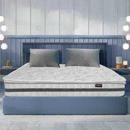 sleepspa Posturetech Orthopedic With HerbFresh Technology 8 Inch Pocketed Spring & HR Foam Queen Size Mattress image 1