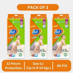 7 soft Baby Pull-Up Dry Pants - Size L (30 Pants x Pack of 3) Adult Diapers - L-picture-28