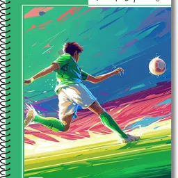 best spiral Spiral A4 Notebook Ruled 300 Pages image 1