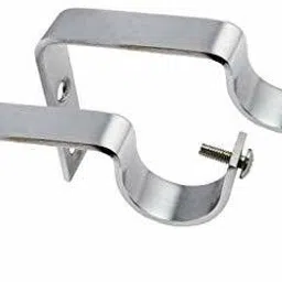 leezen architectural hardware Silver Curtain Knobs, Rod Rail Bracket, Curtain Hooks, Curtain Rods Metal image 4