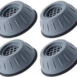 darkingwings Washing Machine, Refrigerator, Water Cooler Anti Vibration Pad Anti Noise Washing Machine Dryer Walking Pads Feet Pack Material Plastic image 1