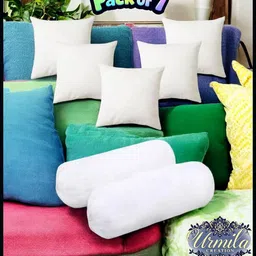 urmila creation Microfibre Bolster Pack of 7 Stripes 2 Bolester 5 Cushion-picture-36