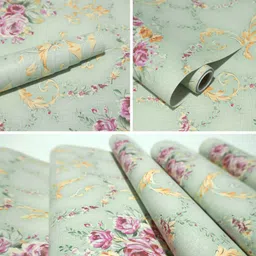 wallmonks 1000 cm Florale Heritage Self Adhesive Sticker-picture-22