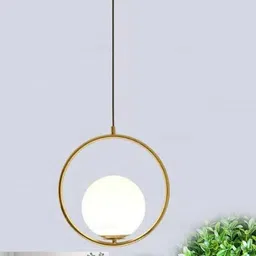 cruv Ring & Globe Shape Ceiling Hanging Pendant Lamp Ceiling Lamp-picture-36