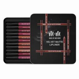 elan beaute M&M Velvet Matte Lipliner Set – 12 Rich Shades-picture-14