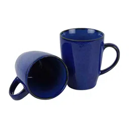 cdi Set of 2 Ceramic Blue Textured Mugs image 5
