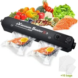 laaliya Automatic Fresh Food Vacuum Sealer Machine With Dry & Moist Sealing Modes & LED Automatic Vacuum Bag Sealer-picture-23