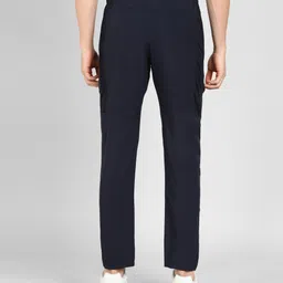 yunek Men Colorblock Dark Blue Track Pants image 2