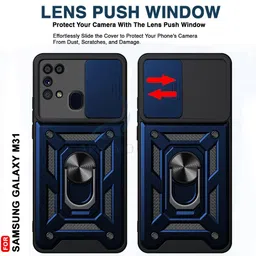 aestmo Back Cover for Samsung Galaxy M31 image 3