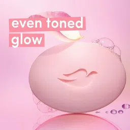 dove Pink Beauty Bar for Even Toned Nourished Skin with Plant Based Cleansers image 3
