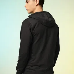 hrx by hrithik roshan Men Full Sleeve Solid Hooded Sweatshirt image 4