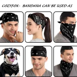 bnb Men Printed Bandana image 3