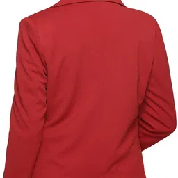 aayat Women Solid Single Breasted Casual Blazer image 2