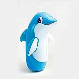 ecom bharat inflatable 3-D DOLPHIN hit me Inflatable HitMe Toys image 1