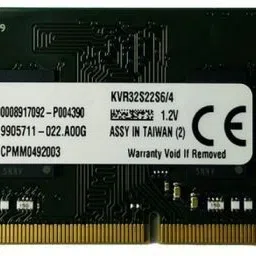 KINGSTON DDR4 DDR4 4 GB (Single Channel) Laptop, Mac (KVR32S22S6/4) image 2