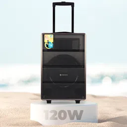 ZEBRONICS Zeb-Monster pro 2X15L2(Banjo pro),LED display, Wireless BT with v4.2 120 W Bluetooth Party Speaker image 2