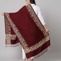 WILLEY Wool Embroidered Women Shawl image 2