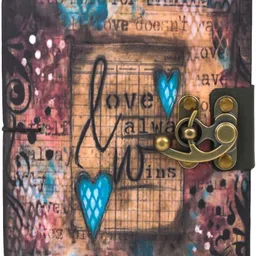 Love Win Hand Crafted A5 Notebook UNRULED 200 Pages-image-7