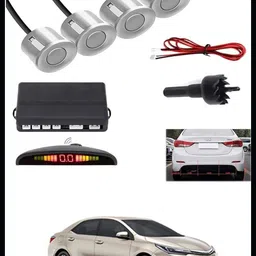 peeps store Car Premium 4 Silver Reverse Parking Sensor-AP25N61 Car Premium 4 Silver Reverse Parking Sensor-AP25N61 Parking Sensor-picture-10