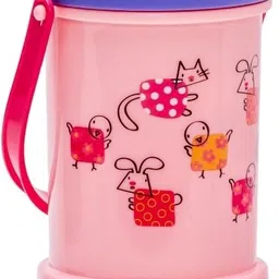 adore Snacker Jack Sip n Snack sipper with Holder image 1