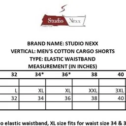 studio nexx Solid Men Dark Blue Cargo Shorts image 5