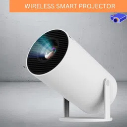 Clairbell Mini HD Projector for Home 4KSupport With Built-in App Netflix/Prime/YouTubeV210 (4500 lm / 1 Speaker / Wireless / Remote Controller) Portable Projector-picture-22