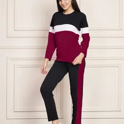 dtr fashion Self Design Women Track Suit image 3