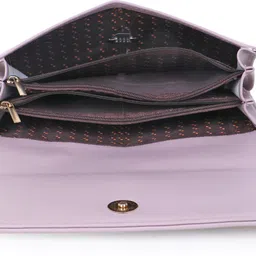 claspnclutch Casual, Formal Purple Clutch image 5