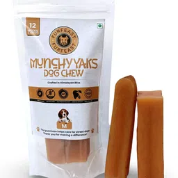 furfeast MunchyYaks Dog Chew Medium Bar 140g 100% Natural Himalayan Yak Chew Vegetarian Cheese Dog Chew image 1