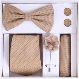 RANDOM STRIPE Satin Cufflink & Tie Pin Set-picture-26