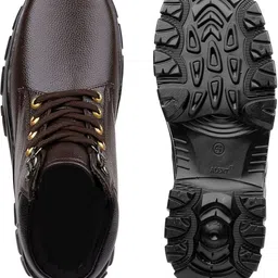 house of common Ankle Mid-Top Hiking Casual Outdoor Lightweight/traking/winter/biker/stylish Boots For Men image 5